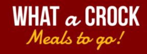 What a Crock Meals to Go Coupon code